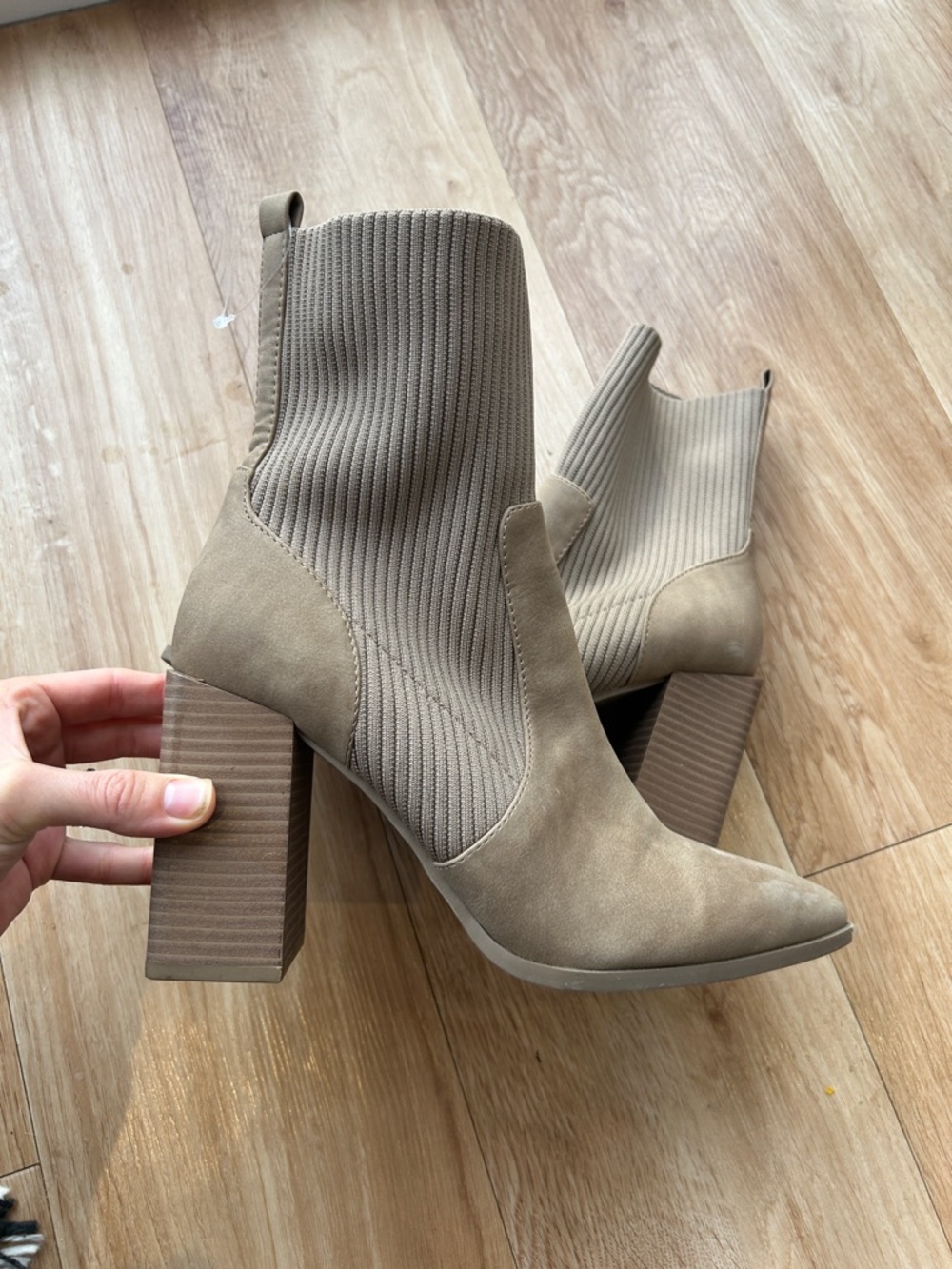 Call it spring heel boots